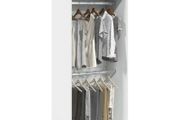 Wardrobe White 80x50x200 cm