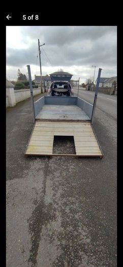 heavy duty single axel trailer