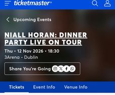 Niall Horan Tickets