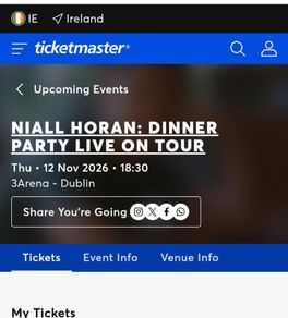 Niall Horan Tickets