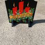 Double Sided Hand Painted Wooden Fire screen Image 2