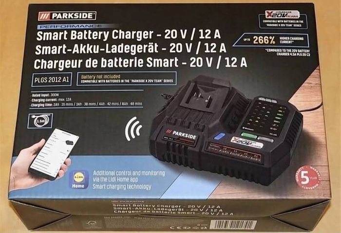Parkside Performance X20V Cordless Brushless Impact Driver 226NM 1/4 Hex. 12AH 8AH 4AH X20V Smart Bluetooth Batteries 12A X20V Smart Bluetooth Super FAST Charger. 2x 4.5A X20V Dual Fast Charger. 4.5A X20V Fast Charger PDSSAP 20-Li D3