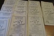 Curragh horse racing cards 1970s