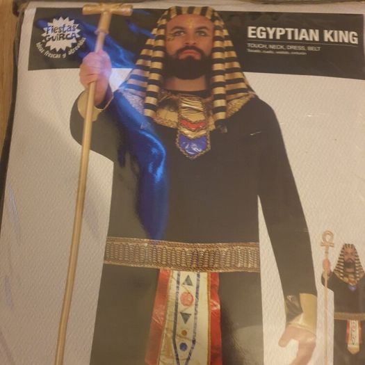 Halloween mens costume xl (Egyptian king)
