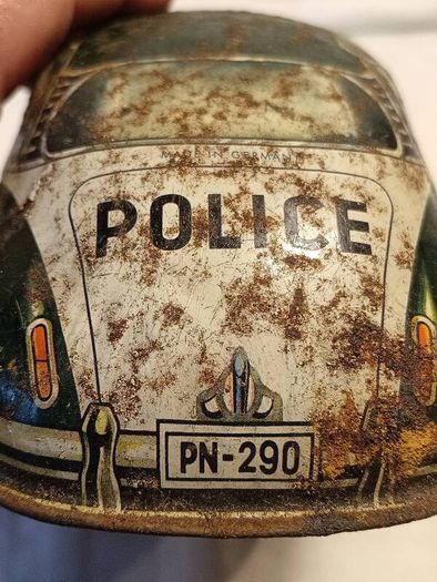 1950 Philippe Biedermeier Porsche 356 Tin Plate Car