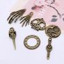 80PCS Assorted Antique Steampunk Gears Vintage Skeleton Charms Pendant Mixed for Necklace Bracelet Jewelry Making Accessory Image 5