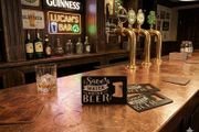 Steel laser engraved bottle opener for man cave bar