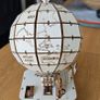 Quirky, fun, wooden wood world globe, functional movement Image 5