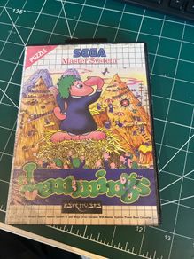 Lemmings Sega Master System