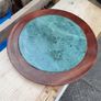 Mahagony Board with Marble Inlay Image 5