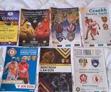 GAA Hurling Programmes (Ulster) X 7