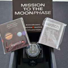 Swatch Snoopy Mission to the Moonphase New Moon