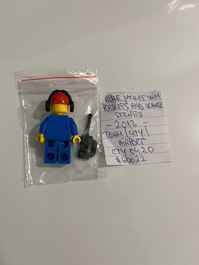 Lego City Airport Worker