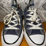 Converse All Star Ladies Navy Canvas Lo Top Trainers UK4 EUR36.5 Image 4