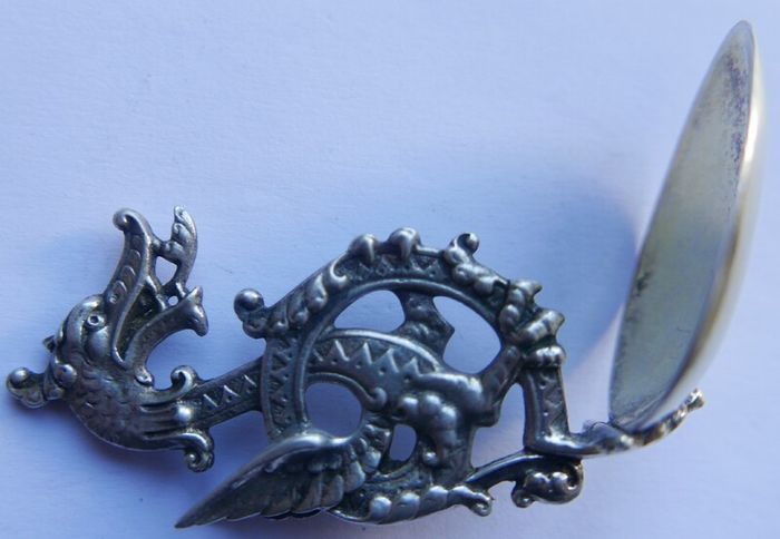 Antique 835 Silver Spoon, Highly Decorated Silver 835 - 26,5g