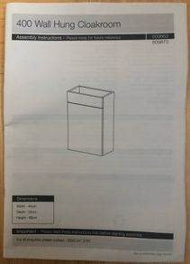 Cloakroom Unit (no sink)