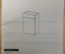 Cloakroom Unit (no sink)