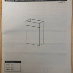 Cloakroom Unit (no sink)