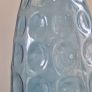 Large hand made aqua blue vase. Image 4