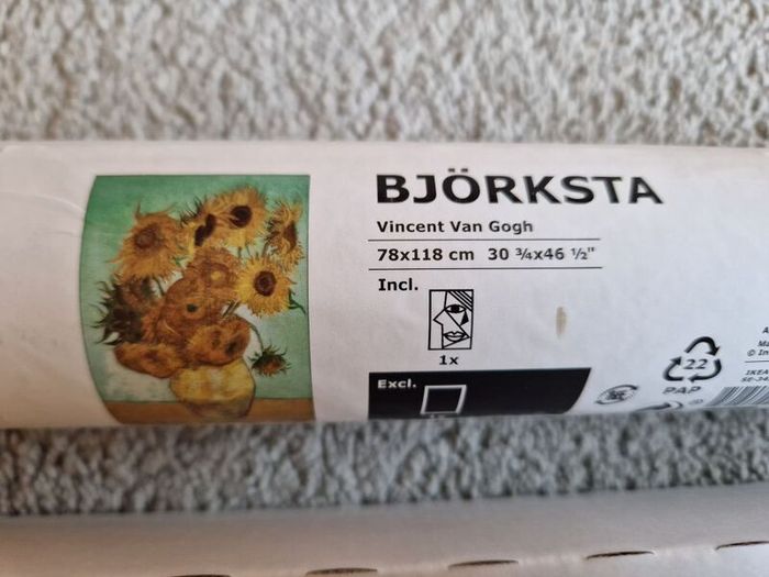 Painting Large Ikea painting