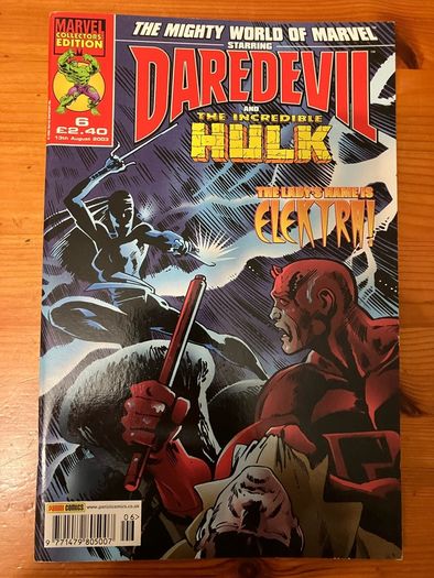 Comic: 'Daredevil And The Incredible Hulk' no. 6 / 2003