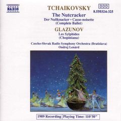 Free Postage! TCHAIKOVSKY: The Nutcracker / GLAZUNOV: Les Sylphides. 2 x CD.