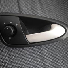 Door Handle Seat Ibiza 6J Driver Side RHD 6J2837114A Description: Genuine Seat Ibiza 6J interior door handle Part number: 6J2 837 114 A Removed from a 2012 Seat Ibiza For right-hand drive vehicles Right driver side Includes mirror adjustment switch surrou