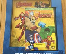 Avengers Book and DVD Brand New