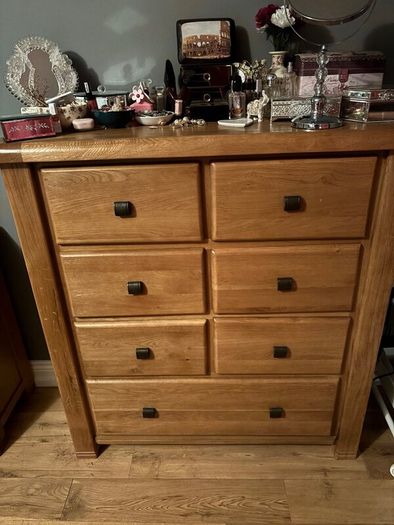 Danube Oak Bedroom Furniture Set