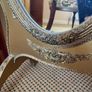 Late 19th-century oval cheval free-standing dressing mirror. Image 2