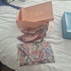 Faith Shoes & Clutch