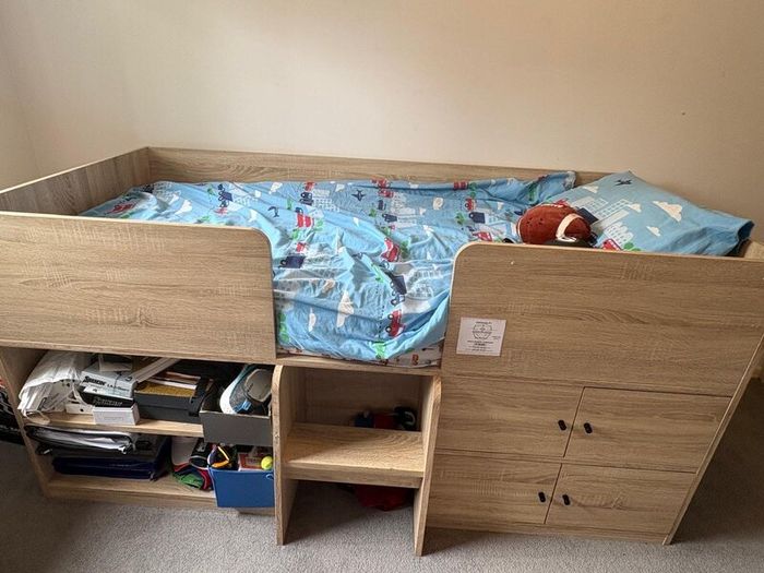 Childs Bed (up to age 14) with storage - Dublin