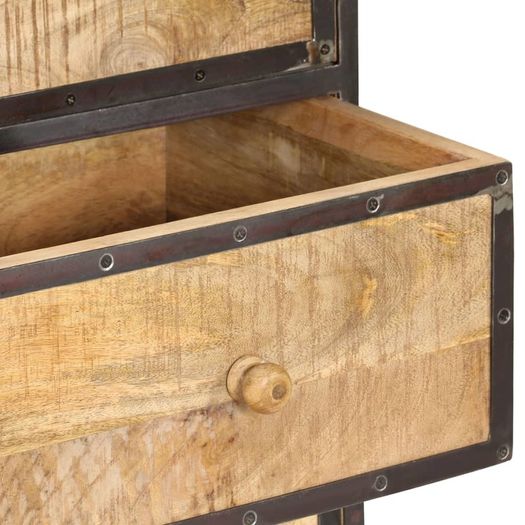 Sideboard 140x40x80 cm Solid Mango Wood