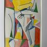 Abstract Expressionism Portrait Image 2