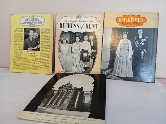 Three Royal Family Publications and St. Giles' Cathedral, Edinburgh Publication (GT465)