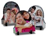 Personalised Photo Slate Door shape, size 30 x 30cm. Photo Rock Slate