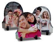 main image for ad Personalised Photo Slate Door shape, size 30 x 30cm. Photo Rock Slate