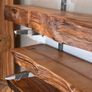 Live Edge Rustic Chestnut Mantels Image 4