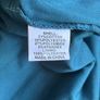 Pink Boom Paris Teal One-shoulder Dress with a Draped Flower Detail Image 3