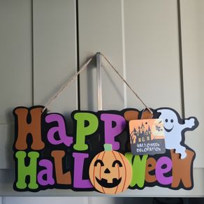 Happy Halloween Plaque