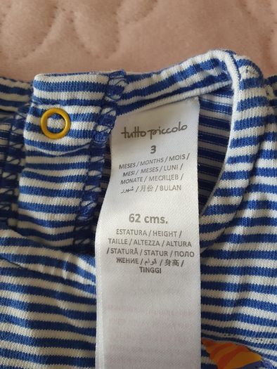 Tutto Piccolo Babygrow 3 M