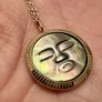 Fossil Mother of Pearl Necklace Image 2