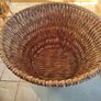 Vintage Rattan Basket Bowl Image 5