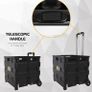 Grand Pack-N-Roll Portable Tools Carrier with Telescopic Handle, 80 Lb. Load Capacity, Black (FREE POSTAGE) Image 5