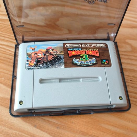 Super Famicom SNES Cartridge Storage Case.