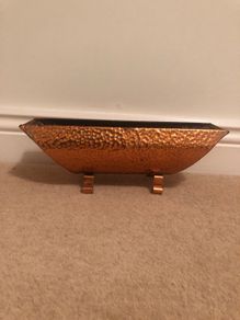 Copper window planter