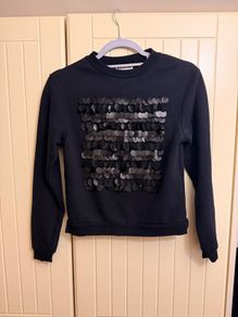 Black whistles sweatshirt