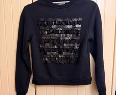 Black whistles sweatshirt