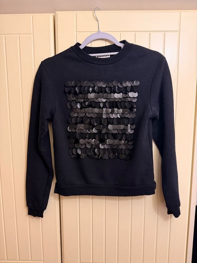 Black whistles sweatshirt