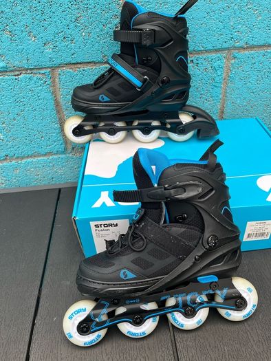 Story Fusion Adjustable Inline Skates with Leds